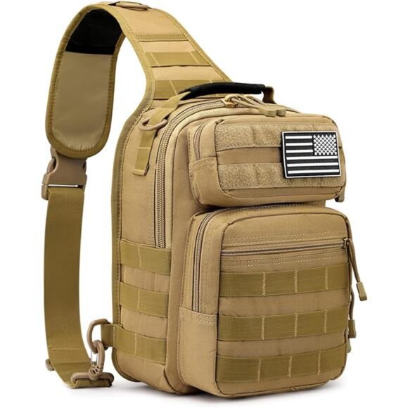 Other - Sling Bag Backpack Military Khaki